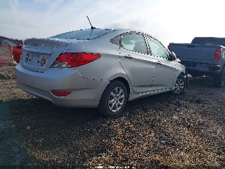 2013 Hyundai Accent, VIN KMHCT4AE8DU502903. Фото 4 з 6 з аукціону IAAI. Каталог авто зі США OpenDataCar.
