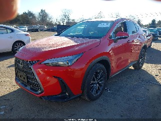 2025 Lexus NX 350, VIN 2T2GGCEZ9SC093138. Фото 2 з 6 з аукціону IAAI. Каталог авто зі США OpenDataCar.
