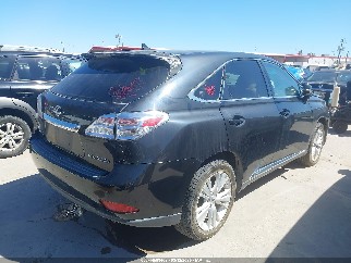 2010 Lexus RX 450h, VIN JTJZB1BA5A2004061. Фото 4 з 6 з аукціону IAAI. Каталог авто зі США OpenDataCar.