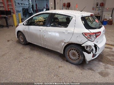 2018 Toyota Yaris, VIN VNKKTUD3XJA093589. Фото 3 з 6 з аукціону IAAI. Каталог авто зі США OpenDataCar.