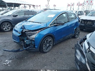 2023 Chevrolet Bolt EV, VIN 1G1FX6S03P4161864. Фото 2 з 6 з аукціону IAAI. Каталог авто зі США OpenDataCar.