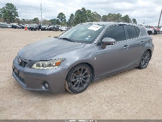 2012 Lexus CT 200h, VIN JTHKD5BH8C2088655. Фото 2 з 6 з аукціону IAAI. Каталог авто зі США OpenDataCar.