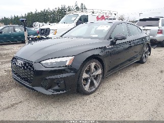 2021 Audi A5 Sportback, VIN WAUFACF53MA042753. Фото 2 з 6 з аукціону IAAI. Каталог авто зі США OpenDataCar.