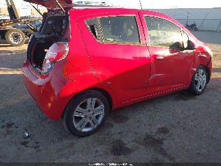 2015 Chevrolet Spark, VIN KL8CD6S98FC761634. Photo 4 of 6 from IAAI auction. OpenDataCar US salvage catalog.