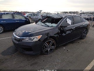 2016 Honda Accord, VIN 1HGCR2F55GA205806. Фото 2 з 6 з аукціону IAAI. Каталог авто зі США OpenDataCar.