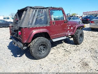 2001 Jeep Wrangler, VIN 1J4FA59S11P343881. Фото 4 з 6 з аукціону IAAI. Каталог авто зі США OpenDataCar.