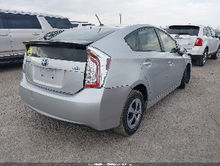 2014 Toyota Prius, VIN JTDKN3DU7E0369079. Фото 4 з 6 з аукціону IAAI. Каталог авто зі США OpenDataCar.