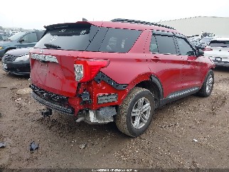 2024 Ford Explorer, VIN 1FMSK7DH6RGA13881. Фото 4 з 6 з аукціону IAAI. Каталог авто зі США OpenDataCar.