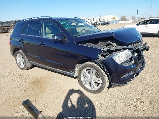 2015 Mercedes-benz ML-Class, VIN 4JGDA5JBXFA606125. Фото 1 з 6 з аукціону IAAI. Каталог авто зі США OpenDataCar.
