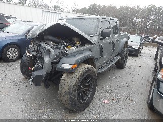 2020 Jeep Gladiator, VIN 1C6HJTAGXLL211794. Фото 2 из 6 с аукциона IAAI. Каталог авто из США OpenDataCar.