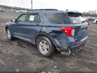 2021 Ford Explorer, VIN 1FMSK8DHXMGA76822. Фото 3 из 6 с аукциона IAAI. Каталог авто из США OpenDataCar.