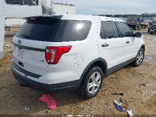 2018 Ford Police Interceptor Utility, VIN 1FM5K8AR6JGB00233. Фото 4 з 6 з аукціону IAAI. Каталог авто зі США OpenDataCar.