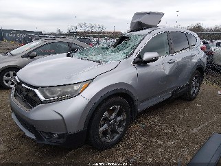 2018 Honda CR-V, VIN 5J6RW1H58JA007201. Фото 2 з 6 з аукціону IAAI. Каталог авто зі США OpenDataCar.