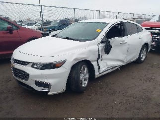 2018 Chevrolet Malibu, VIN 1G1ZC5ST2JF191379. Фото 2 з 6 з аукціону IAAI. Каталог авто зі США OpenDataCar.
