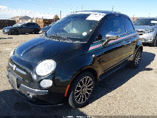 2012 Fiat 500, VIN 3C3CFFCR8CT316234. Фото 2 з 6 з аукціону IAAI. Каталог авто зі США OpenDataCar.