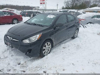2013 Hyundai Accent, VIN KMHCU4AE0DU460482. Фото 2 з 6 з аукціону IAAI. Каталог авто зі США OpenDataCar.