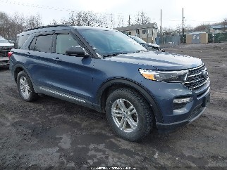 2021 Ford Explorer, VIN 1FMSK8DHXMGA76822. Фото 1 из 6 с аукциона IAAI. Каталог авто из США OpenDataCar.