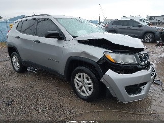 2018 Jeep Compass, VIN 3C4NJDAB0JT493872. Фото 1 з 6 з аукціону IAAI. Каталог авто зі США OpenDataCar.