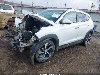 2016 Hyundai Tucson, VIN KM8J33A21GU121776. Zdjęcie 2 z 6 z aukcji IAAI. Katalog aut z USA OpenDataCar.