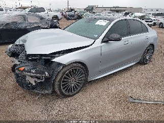 2023 Mercedes-benz C-Class, VIN W1KAF4GB6PR107762. Фото 2 з 6 з аукціону IAAI. Каталог авто зі США OpenDataCar.