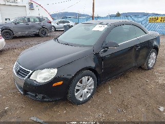 2007 Volkswagen Eos, VIN WVWBA71F97V025946. Фото 2 з 6 з аукціону IAAI. Каталог авто зі США OpenDataCar.