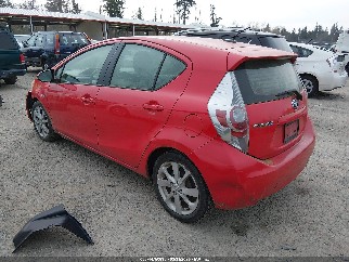 2013 Toyota Prius C, VIN JTDKDTB34D1033024. Фото 3 з 6 з аукціону IAAI. Каталог авто зі США OpenDataCar.