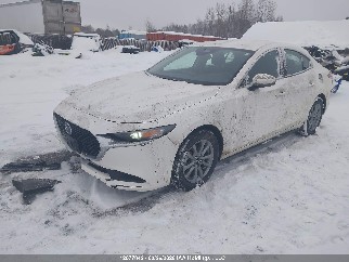 2025 Mazda 3, VIN JM1BPACM2S1791301. Photo 2 of 6 from IAAI auction. OpenDataCar US salvage catalog.