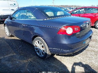 2007 Volkswagen Eos, VIN WVWFA71F27V048678. Фото 3 з 6 з аукціону IAAI. Каталог авто зі США OpenDataCar.