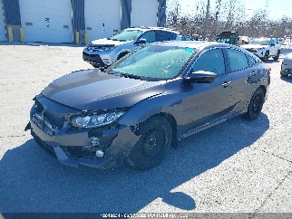 2016 Honda Civic, VIN 2HGFC1F44GH109568. Фото 2 из 6 с аукциона IAAI. Каталог авто из США OpenDataCar.