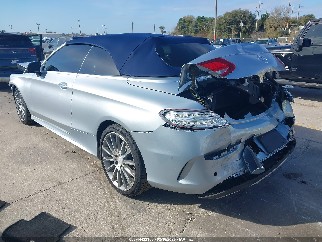 2017 Mercedes-benz C-Class, VIN WDDWK4JB2HF522333. Фото 3 з 6 з аукціону IAAI. Каталог авто зі США OpenDataCar.