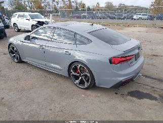 2025 Audi RS5 Sportback, VIN WUAAWCF51SA901594. Фото 3 з 6 з аукціону IAAI. Каталог авто зі США OpenDataCar.