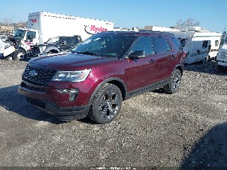 2018 Ford Explorer Sport Trac, VIN 1FM5K8GTXJGA51136. Фото 2 из 6 с аукциона IAAI. Каталог авто из США OpenDataCar.