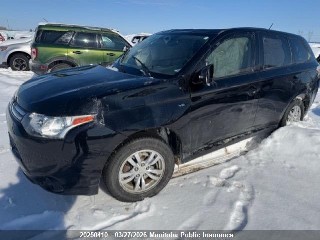 2014 Mitsubishi Outlander, VIN JA4JZ3AX0EZ604099. Фото 2 з 6 з аукціону IAAI. Каталог авто зі США OpenDataCar.