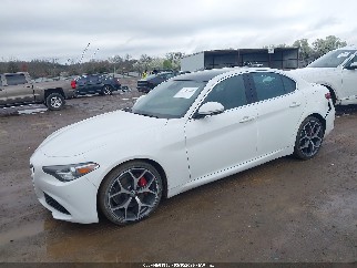 2021 Alfa romeo Giulia, VIN ZARFAMBN0M7644494. Photo 2 of 6 from IAAI auction. OpenDataCar US salvage catalog.