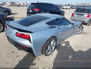 2017 Chevrolet Corvette Stingray, VIN 1G1YD2D70H5118003. Фото 4 з 6 з аукціону IAAI. Каталог авто зі США OpenDataCar.