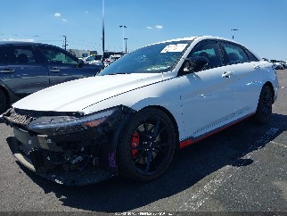 2025 Hyundai Elantra N, VIN KMHLW4DK8SU031129. Фото 2 из 6 с аукциона IAAI. Каталог авто из США OpenDataCar.