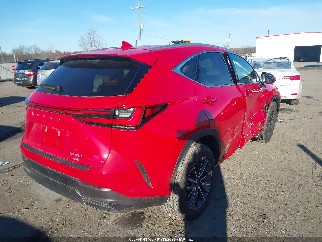 2025 Lexus NX 350, VIN 2T2GGCEZ9SC093138. Фото 4 з 6 з аукціону IAAI. Каталог авто зі США OpenDataCar.