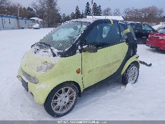 2005 Smart Fortwo, VIN WMEAJ00F55J194954. Фото 2 з 6 з аукціону IAAI. Каталог авто зі США OpenDataCar.