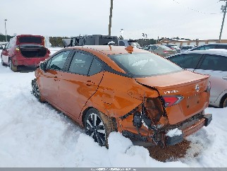 2021 Nissan Versa, VIN 3N1CN8FV8ML916971. Zdjęcie 3 z 6 z aukcji IAAI. Katalog aut z USA OpenDataCar.