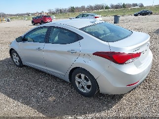 2014 Hyundai Elantra, VIN KMHDH4AE7EU184943. Фото 3 з 6 з аукціону IAAI. Каталог авто зі США OpenDataCar.