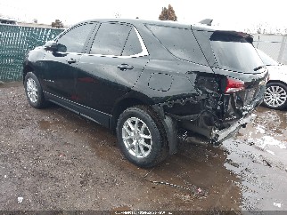 2022 Chevrolet Equinox, VIN 3GNAXUEV6NL229084. Фото 3 из 6 с аукциона IAAI. Каталог авто из США OpenDataCar.