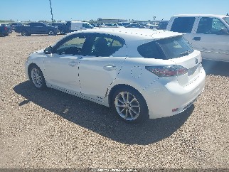 2012 Lexus CT 200h, VIN JTHKD5BH1C2085287. Фото 3 з 6 з аукціону IAAI. Каталог авто зі США OpenDataCar.