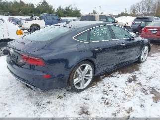 2016 Audi S7, VIN WAUW2BFC2GN152566. Фото 4 из 6 с аукциона IAAI. Каталог авто из США OpenDataCar.