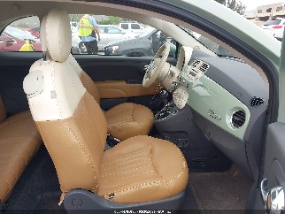 2012 Fiat 500, VIN 3C3CFFAR4CT381195. Zdjęcie 5 z 6 z aukcji IAAI. Katalog aut z USA OpenDataCar.