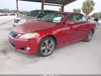 2010 Lexus IS 250c, VIN JTHFF2C24A2511040. Фото 2 з 6 з аукціону IAAI. Каталог авто зі США OpenDataCar.