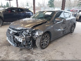 2016 Lexus CT 200h, VIN JTHKD5BH6G2257643. Фото 2 з 6 з аукціону IAAI. Каталог авто зі США OpenDataCar.