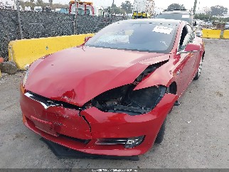2018 Tesla Model S, VIN 5YJSA1E21JF297434. Photo 6 of 6 from IAAI auction. OpenDataCar US salvage catalog.