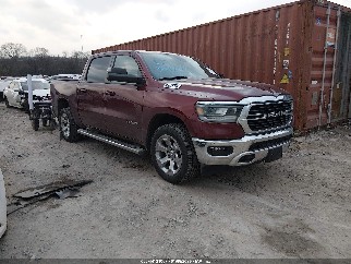 2021 Ram 1500, VIN 1C6SRFFT7MN656375. Фото 1 з 6 з аукціону IAAI. Каталог авто зі США OpenDataCar.
