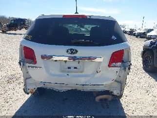 2013 Kia Sorento, VIN 5XYKTCA69DG329896. Фото 6 из 6 с аукциона IAAI. Каталог авто из США OpenDataCar.