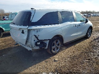2018 Honda Odyssey, VIN 5FNRL6H70JB084374. Photo 4 of 6 from IAAI auction. OpenDataCar US salvage catalog.